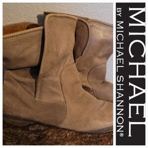 MICHAEL SHANNON Corbel Slouch Boots